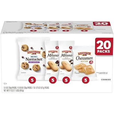 Pepperidge Farm Cookies Variety Pack, 20 Pk