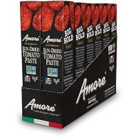 Amore Vegan Sun Dried Tomato Paste In A Tube 2.8 Ounce, 12-Pack