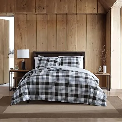Eddie Bauer King Duvet Cover Set with Shams - $47.45 ($73.46)