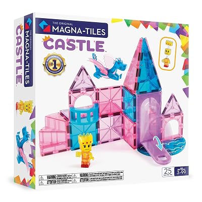 MAGNA-TILES Castle 25-Piece Magnetic Construction Set - $27.99 ($39.99)