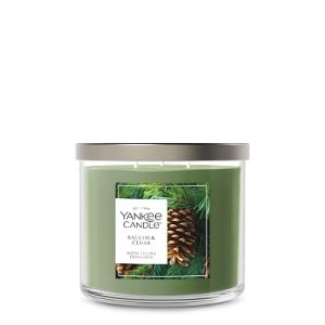 Yankee Candle Balsam & Cedar Scented Candle, 14.5oz 3-Wick