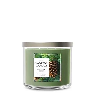Yankee Candle Balsam & Cedar Scented Candle, 14.5oz 3-Wick