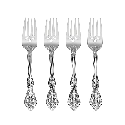 Oneida Michelangelo Salad Forks Silverware Set for 4 - $23.07 ($48.47)