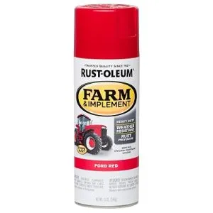 Rust-Oleum Farm & Implement Ford Red Spray Paint