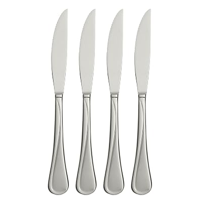 Oneida Flatware Flight Steak Knives 18/0 Silverware Set for 4 - $9.52 ($19.78)