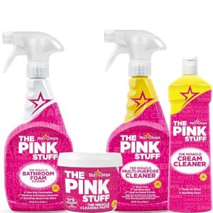The Pink Stuff Miracle Cleaning Bundle (Paste, Spray, Foam, Cream)
