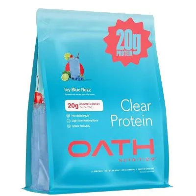 Oath Nutrition Clear Whey Isolate Protein Powder