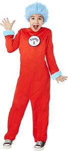 InSpirit Designs Dr. Seuss Kids Thing 1 and Thing 2 Jumpsuit Costume