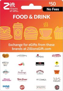 Zift Food & Drink $50 Gift Card