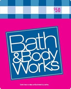 Bath & Body Works $50 Gift Card