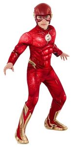 Rubies DC The Flash Movie: The Flash Deluxe Costume for Kids
