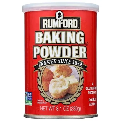 Rumford Baking Powder, Gluten Free, 8.1 Ounce, 12-Pack - $15.85 ($27.71)