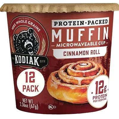 Kodiak Cakes Minute Muffins 2.36 Oz 12-Pack - $15.93 ($25.19)
