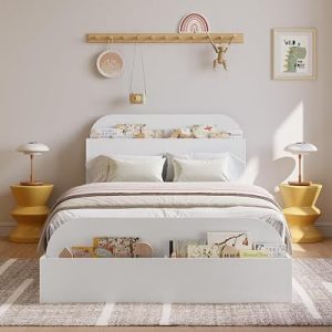 GarveeHome Twin XL Size Bed Frame