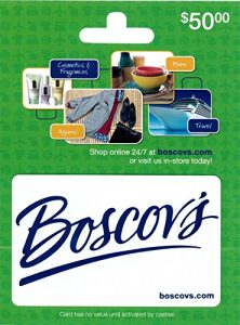Boscov's $50 Gift Card