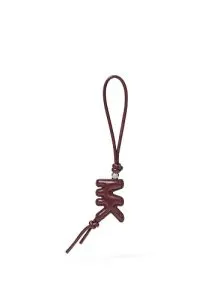 Michael Kors Leather MK Bubble Charm