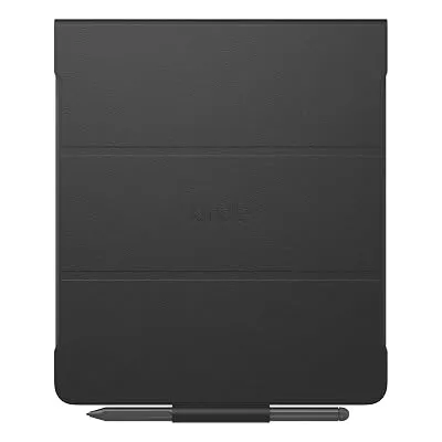 Amazon Kindle Scribe Leather Folio Cover (Used – Like New) - $38.61 ($99.99)