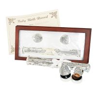 Stephan Baby Satin-Lined Rosewood Keepsake Box