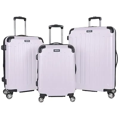 Kenneth Cole REACTION Renegade 3-Piece Luggage Set (20/24/28), Orchid Ice