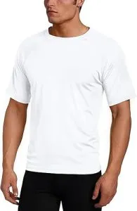 Kanu Surf Men’s Swim Shirt with Short Sleeves