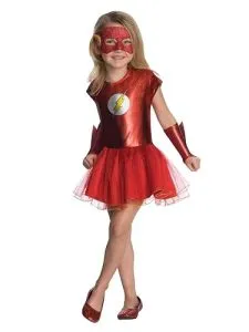 Rubies DC Comics Superheroes: The Flash Costume Dress for Kids
