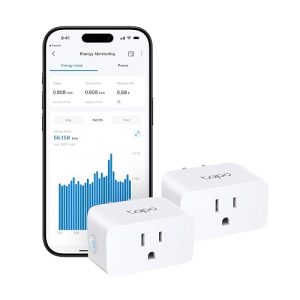 Tapo Matter Smart Plug with Energy Monitoring P110M (2-Pack)