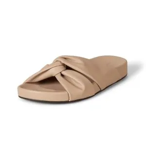 Amazon Essentials Women's Twist Slide Sandal with Cradling Cupped Sole