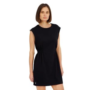 Spyder Womens Crinkle Knit Sleeveless T-Shirt Dress