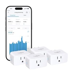 Tapo Matter Smart Plug with Energy Monitoring P110M (4-Pack)