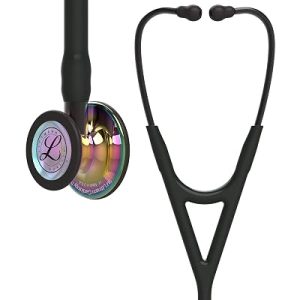 3M Littmann Cardiology IV Diagnostic Stethoscope, 27″ Black Tube
