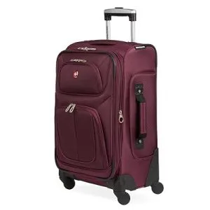 SwissGear Sion Softside Expandable Spinner Luggage Durable