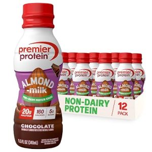 Premier Protein Non-Dairy Almondmilk Protein Shake, 12 Pack