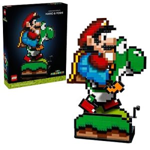 LEGO Super Mario World: Mario & Yoshi Building Set for Adults