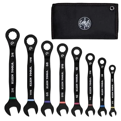 KLEIN TOOLS Combination Wrench Set