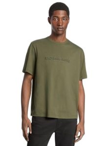 Michael Kors Men's Embossed Shadow Logo T-Shirt