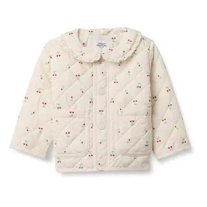 Amazon Essentials x Sofia Grainge Baby Girls' Midweight Quilted Field…