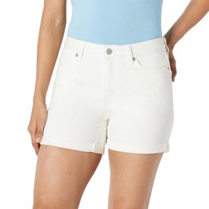 Amazon Essentials Women's Medium Stretch Slim-Fit Mid-Rise 4" Jean…