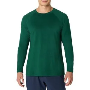 Amazon Essentials Men's Athletic Soft Performance Lightweight Long…