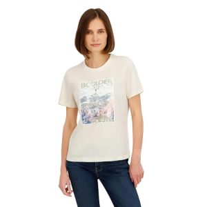 Spyder Womens Boulder Colorado Graphic Short Sleeve Tee T-Shirt