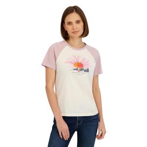Spyder Womens Floral Adventure Graphic Short Sleeve Tee T-Shirt
