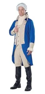 California Costumes, George Washington Costume