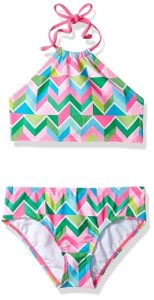 Kanu Surf Girls' Mahina Beach Sport Halter Bikini