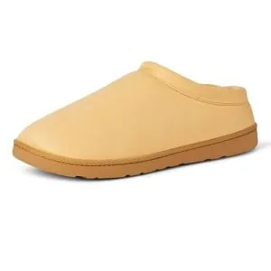 Amazon Essentials Men's Microsuede Sherpa Clog Slippers