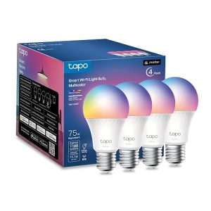 Tapo Matter Multicolor Smart Bulb L535E (4-Pack)