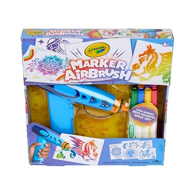 Crayola Marker Airbrush Spray Art Kit