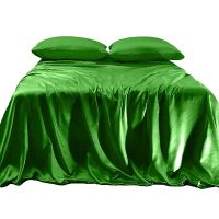 Elegant Comfort Luxurious 4-Piece Silky Satin Sheet Set