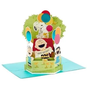 Hallmark Peanuts Pop Up Birthday Card