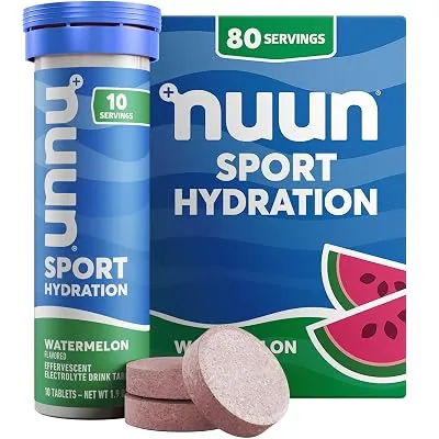 Nuun Sport Electrolyte Tablets, 8 Pack - $27.38 ($43.27)