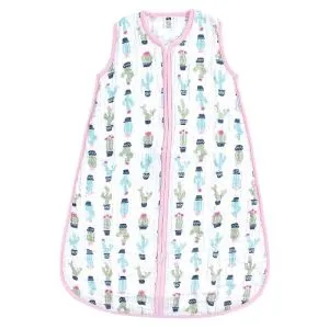 Hudson Baby Unisex Baby Muslin Cotton Sleeveless Wearable Sleeping Bag