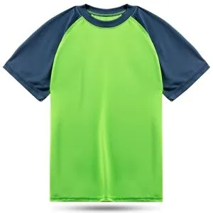Kanu Surf Boys' Short Sleeve UPF 50+ Rashguard Swim Shirt